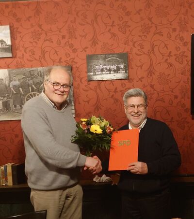 links Volker Heiermann, rechts Bernhard Sept